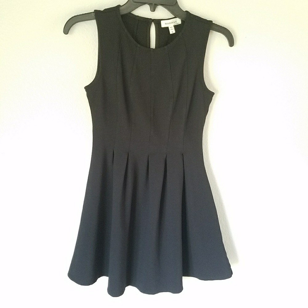 Monteau Los Angeles Small Black Fit Flare - Picture 1 of 8